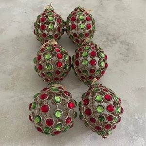 Paul michael company Christmas ornament set